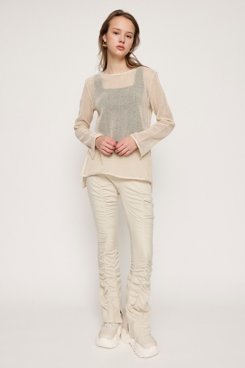 SLY「GATHER HEM FLARE パンツ」|その他|