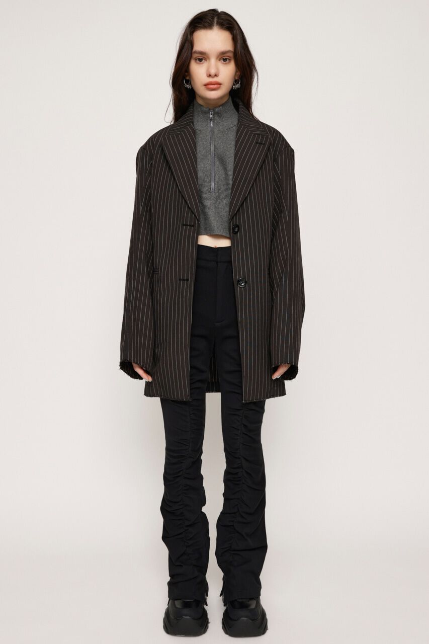 SLY「GATHER HEM FLARE パンツ」|その他|BLK