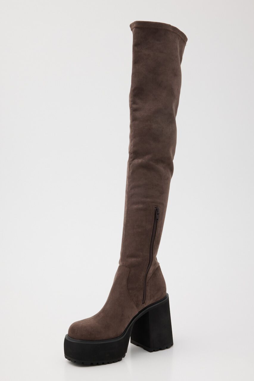 SLY「F／SUEDE KNEE HIGH ブーツ」|その他|