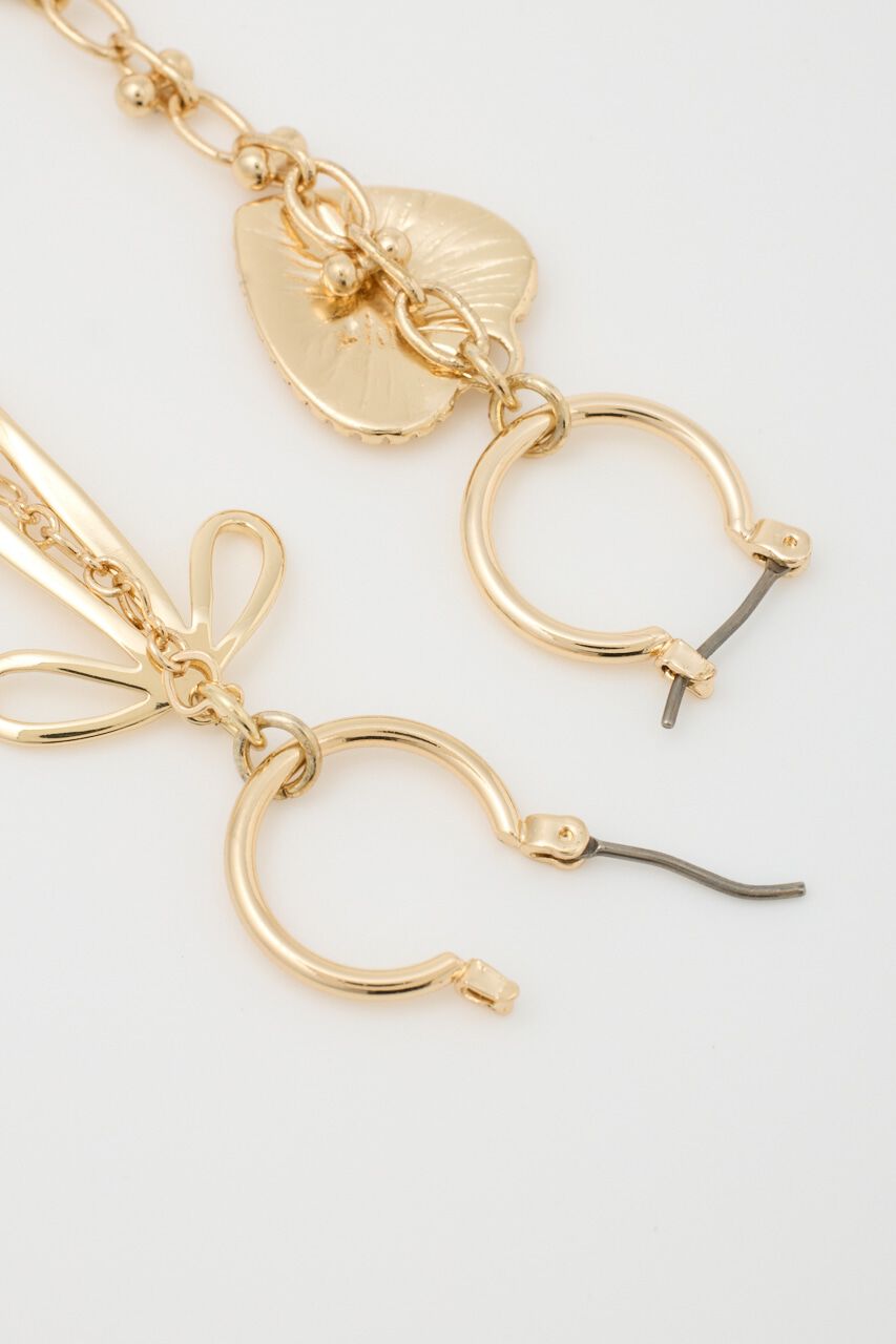 SLY「MANY MOTIF ピアス」|ピアス|