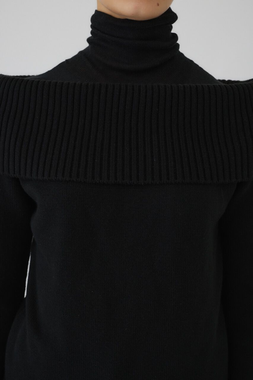 RIM.ARK 「Docking off shoulder tops」|ニット・セーター|