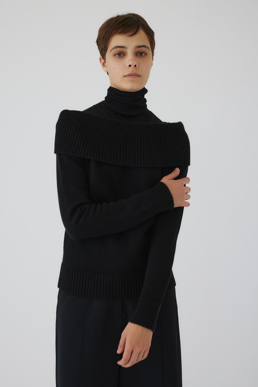 RIM.ARK 「Docking off shoulder tops」|ニット・セーター|