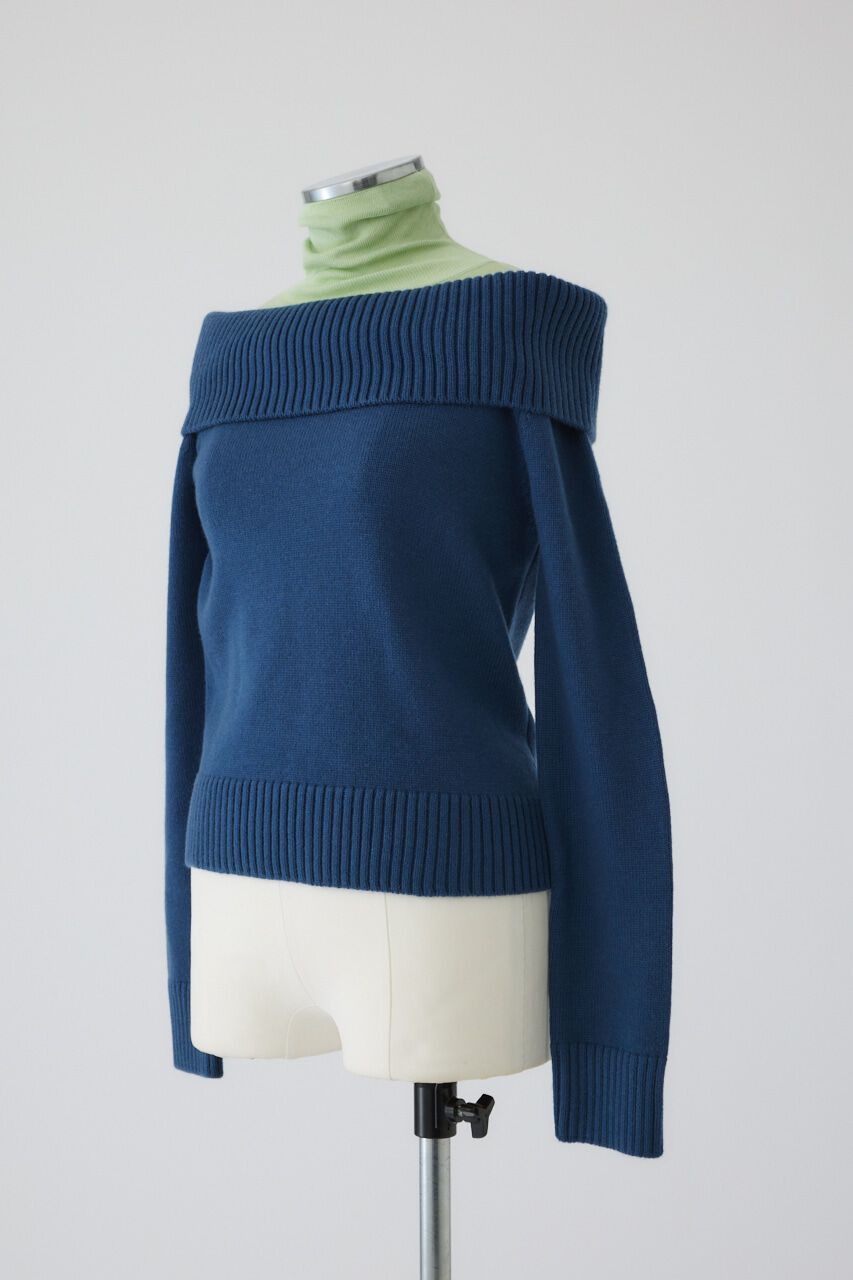RIM.ARK 「Docking off shoulder tops」|ニット・セーター|