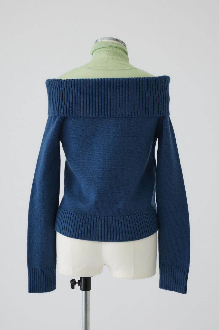 RIM.ARK 「Docking off shoulder tops」|ニット・セーター|