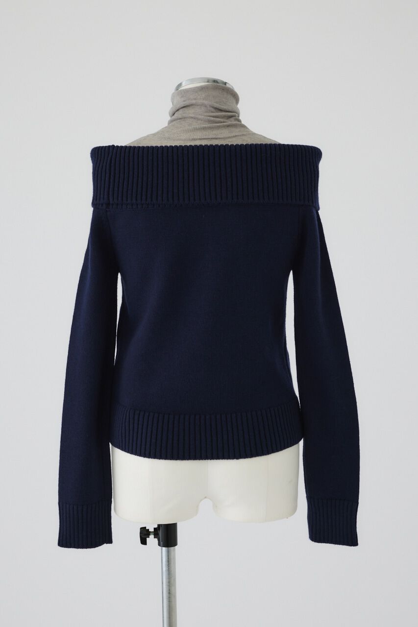 RIM.ARK 「Docking off shoulder tops」|ニット・セーター|