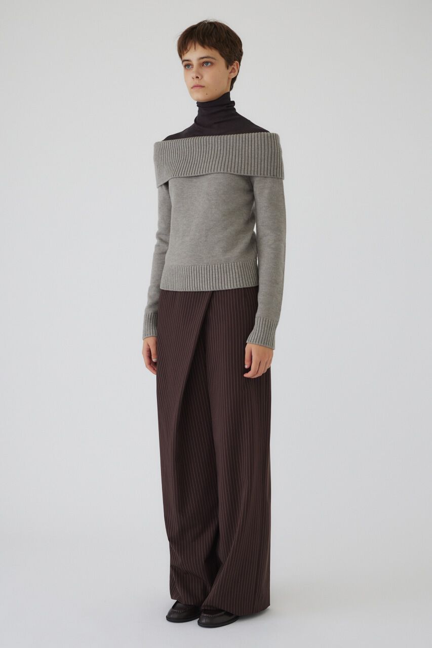 RIM.ARK 「Docking off shoulder tops」|ニット・セーター|