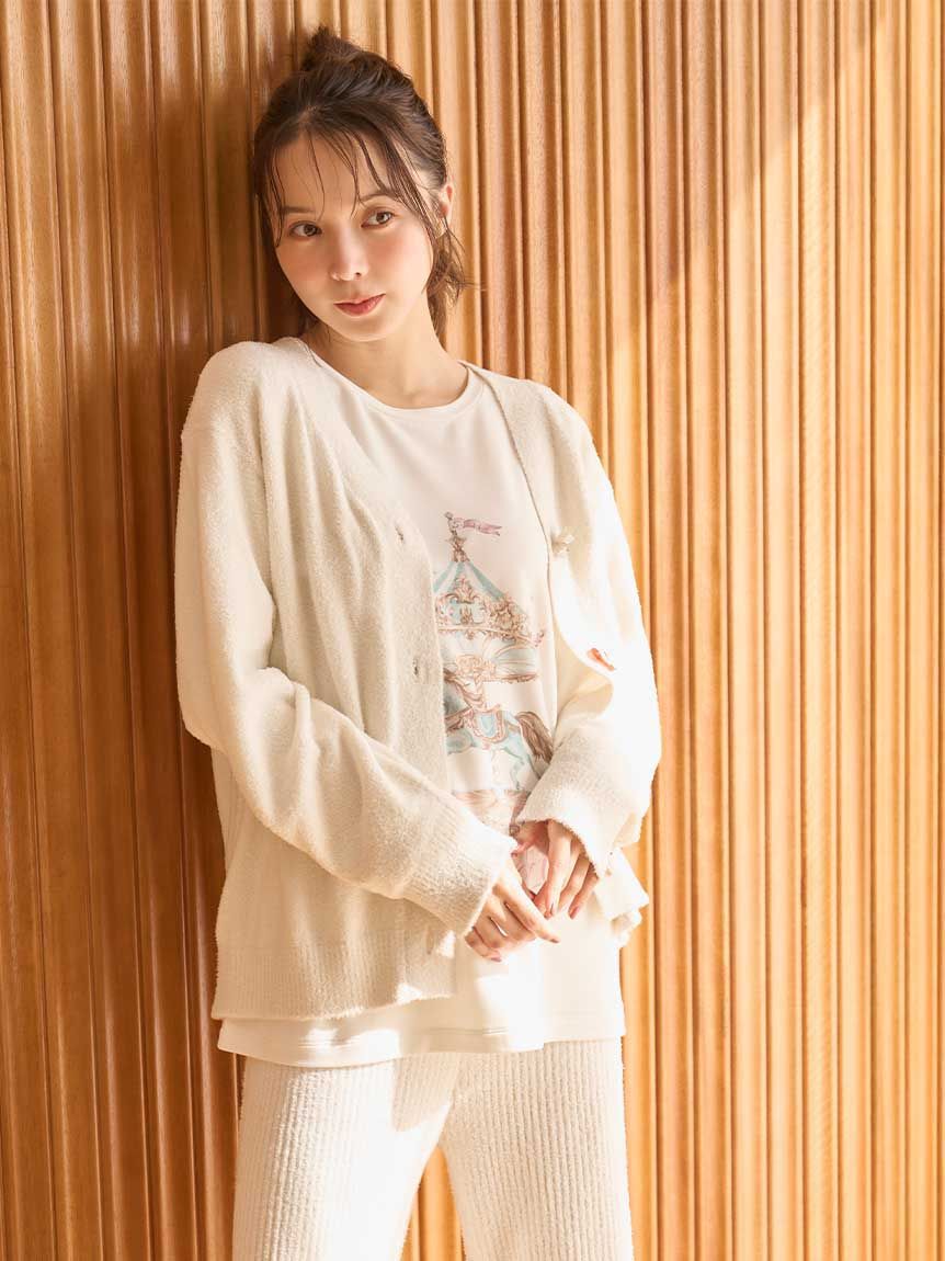 SNIDEL HOME「カルーセルインレーカットソー」|ルームウェア|