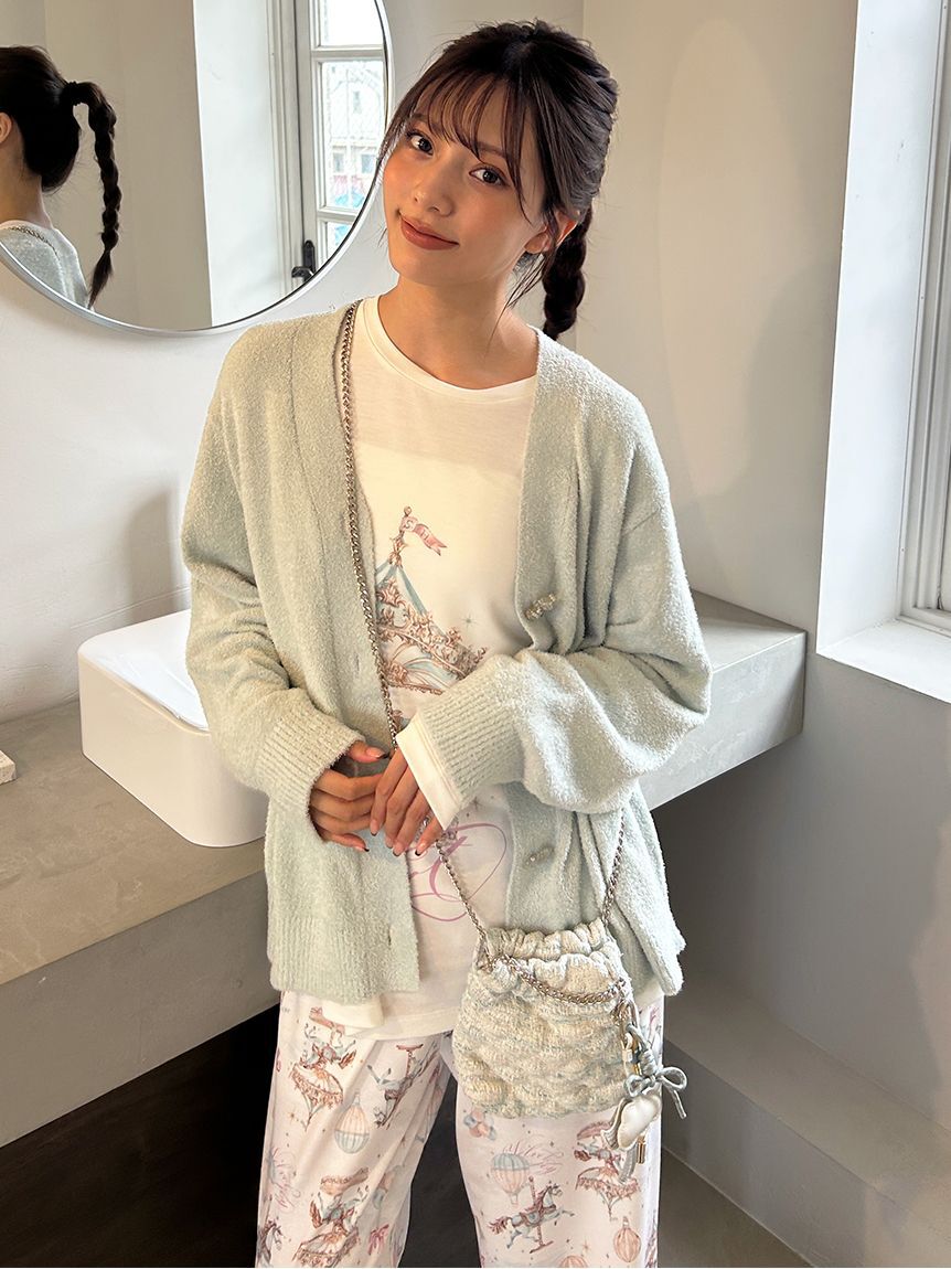 SNIDEL HOME「カルーセルインレーカットソー」|ルームウェア|