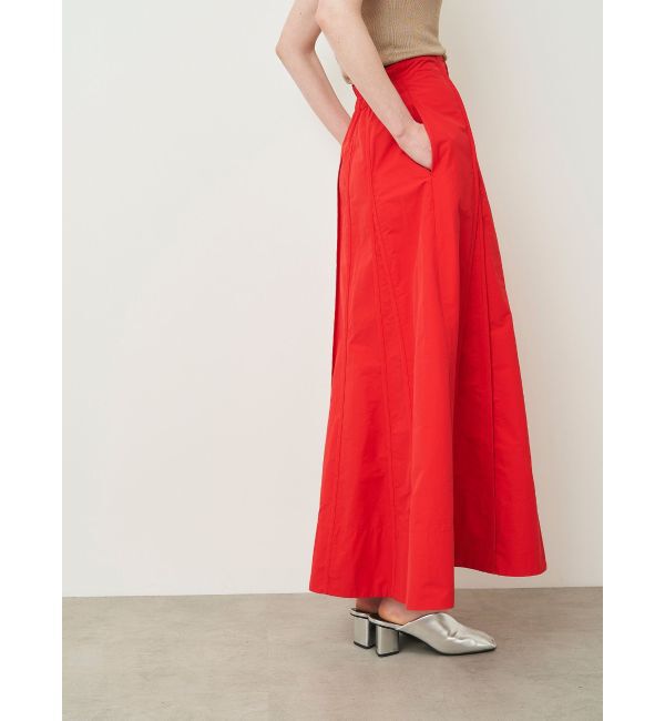 ELENDEEK「ASYME PANEL PIPING SK」|スカート|