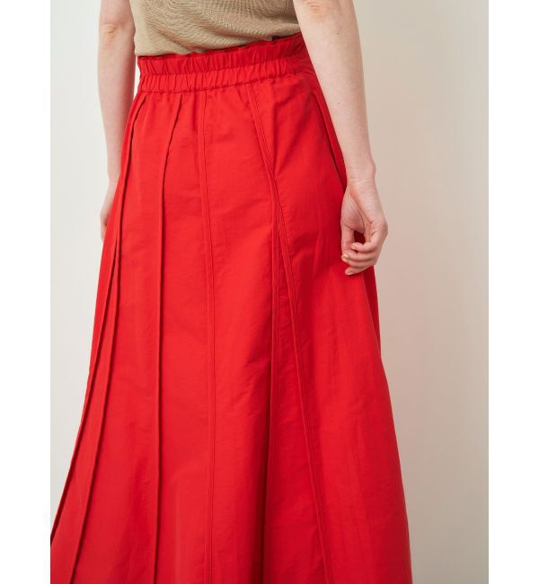 ELENDEEK「ASYME PANEL PIPING SK」|スカート|