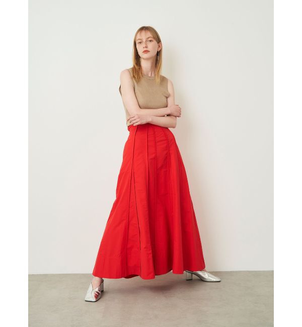 ELENDEEK「ASYME PANEL PIPING SK」|スカート|