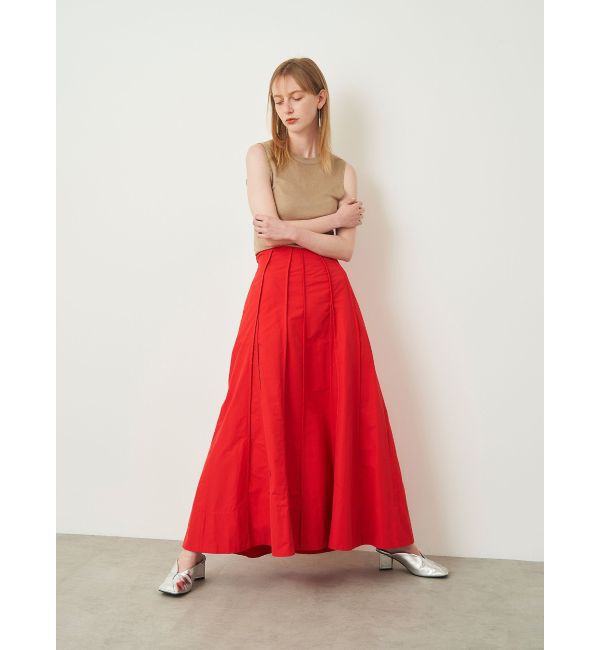 ELENDEEK「ASYME PANEL PIPING SK」|スカート|