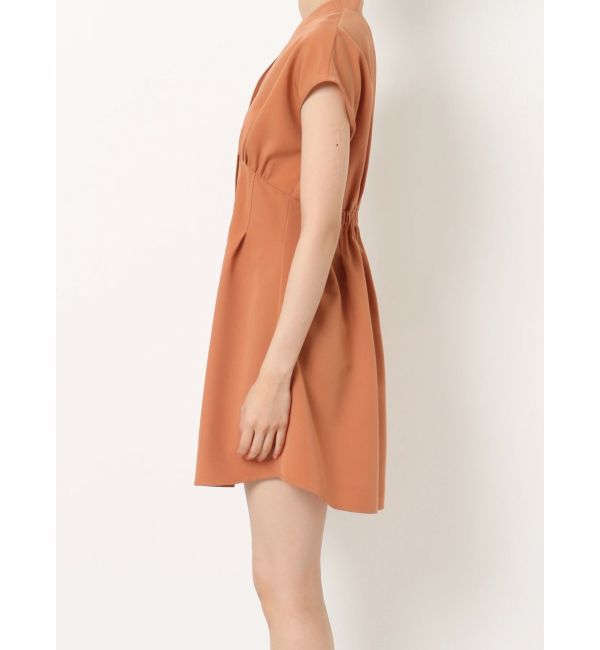 RESEXXY「ノーカラーコルセットシャツワンピース」|ワンピース|