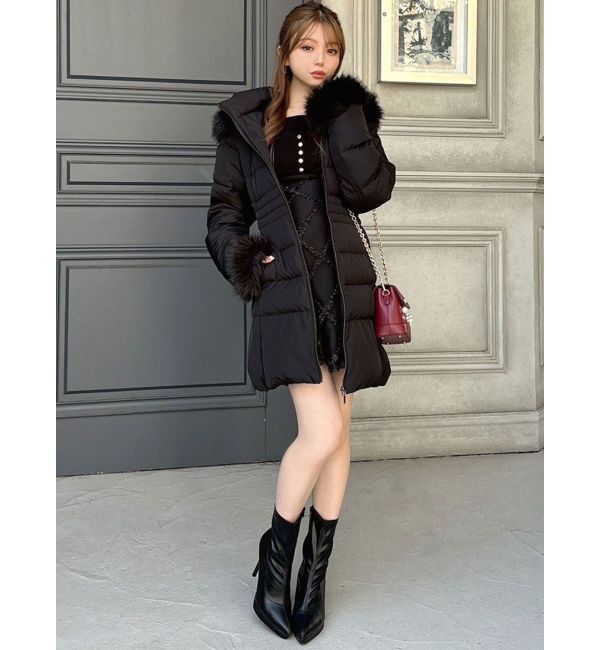 RESEXXY「【追加生産分】フード付ダウンコート」|ダウン|