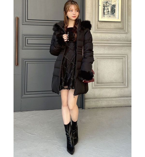 RESEXXY「【追加生産分】フード付ダウンコート」|ダウン|