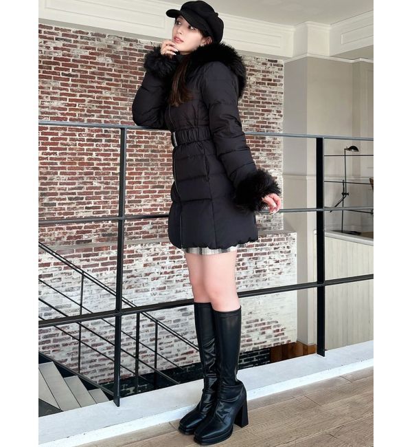 RESEXXY「【追加生産分】フード付ダウンコート」|ダウン|