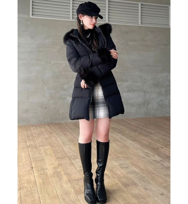 RESEXXY「【追加生産分】フード付ダウンコート」|ダウン|