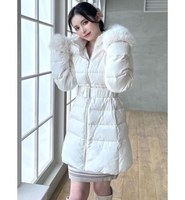 RESEXXY「【追加生産分】フード付ダウンコート」|ダウン|