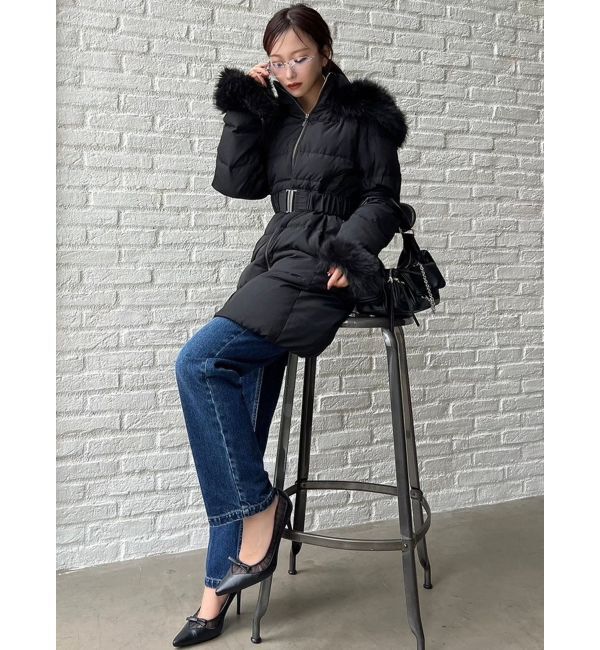 RESEXXY「【追加生産分】フード付ダウンコート」|ダウン|