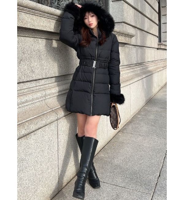 RESEXXY「【追加生産分】フード付ダウンコート」|ダウン|