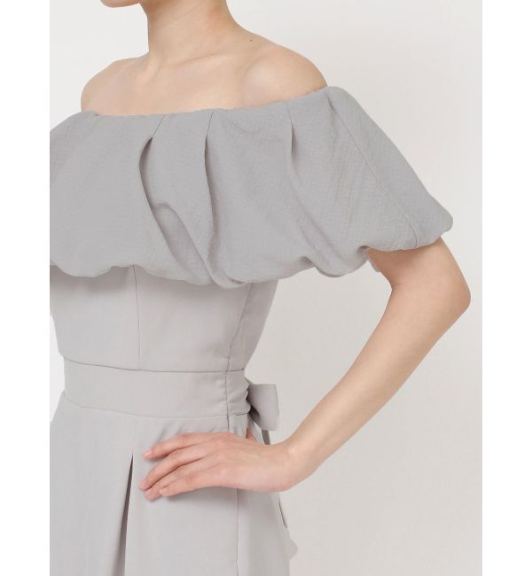 RESEXXY「バルーンオフショルショートコンビネゾン」|オールインワン|