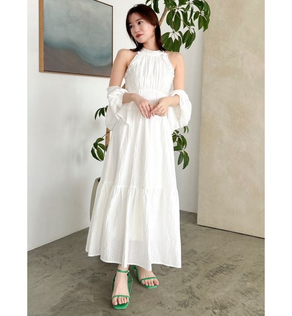 dazzlin「ドロストギャザーシアーブルゾン」|ブルゾン・スタジャン|