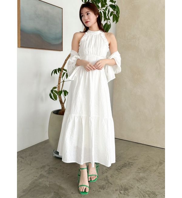 dazzlin「ドロストギャザーシアーブルゾン」|ブルゾン・スタジャン|