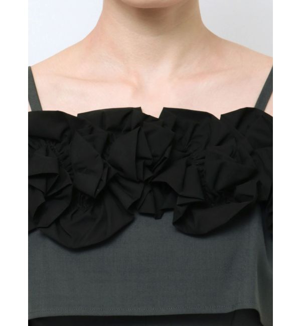 dazzlin「フリルディティールキャミワンピース」|ワンピース|