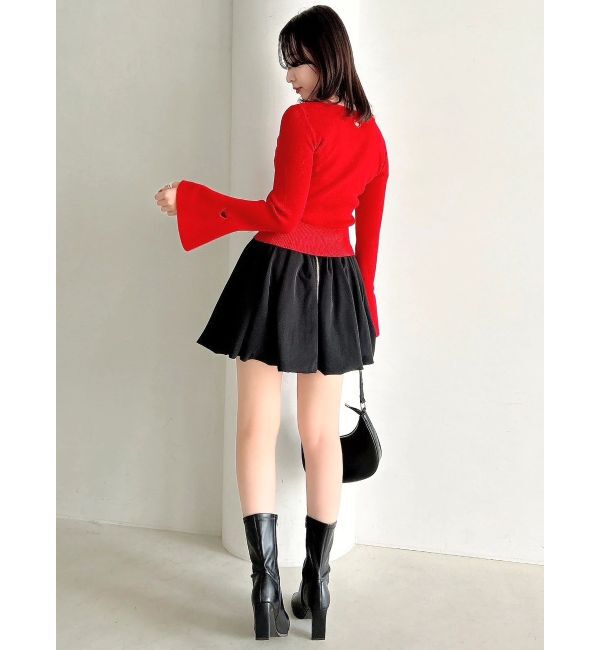 dazzlin「【再生産】バルーンミニスカート」|スカート|