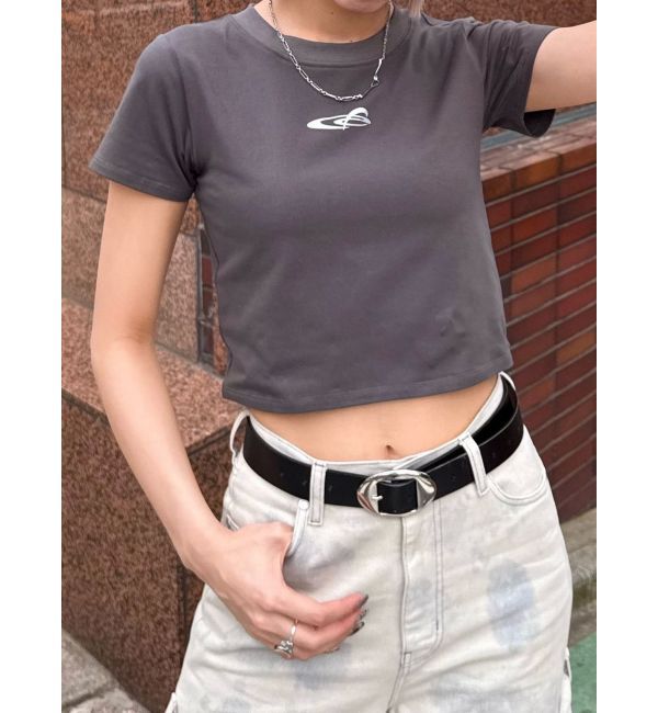 EMODA「ロゴグラデーションミニマルTシャツ」|Tシャツ・カットソー|