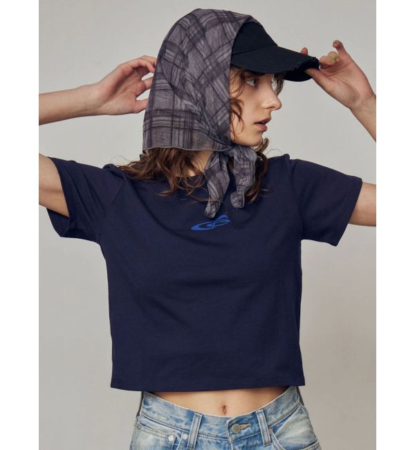 EMODA「ロゴグラデーションミニマルTシャツ」|Tシャツ・カットソー|