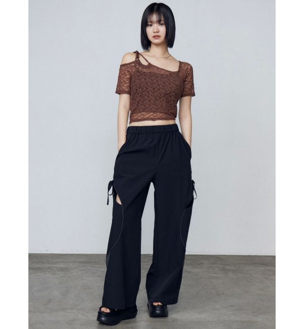 EMODA「レーススキンフィットトップ」|Tシャツ・カットソー|