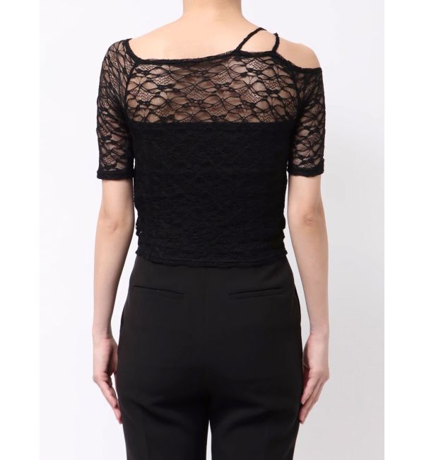 EMODA「レーススキンフィットトップ」|Tシャツ・カットソー|