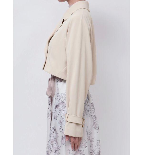 MERCURYDUO「ショートトレンチ」|トレンチコート|