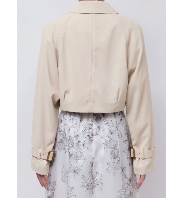 MERCURYDUO「ショートトレンチ」|トレンチコート|