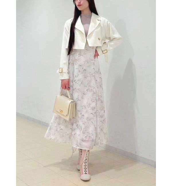 MERCURYDUO「ショートトレンチ」|トレンチコート|