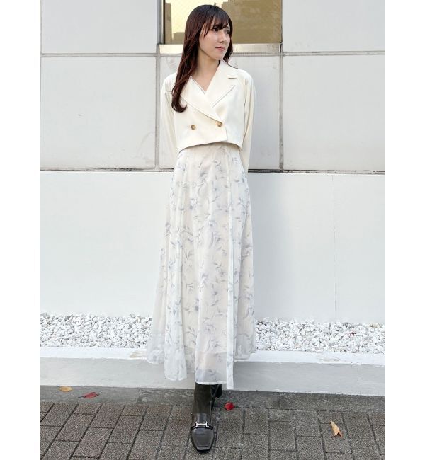 MERCURYDUO「ショートトレンチ」|トレンチコート|