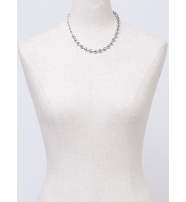 MURUA「ボールチェーンMIXネックレス」|ネックレス|