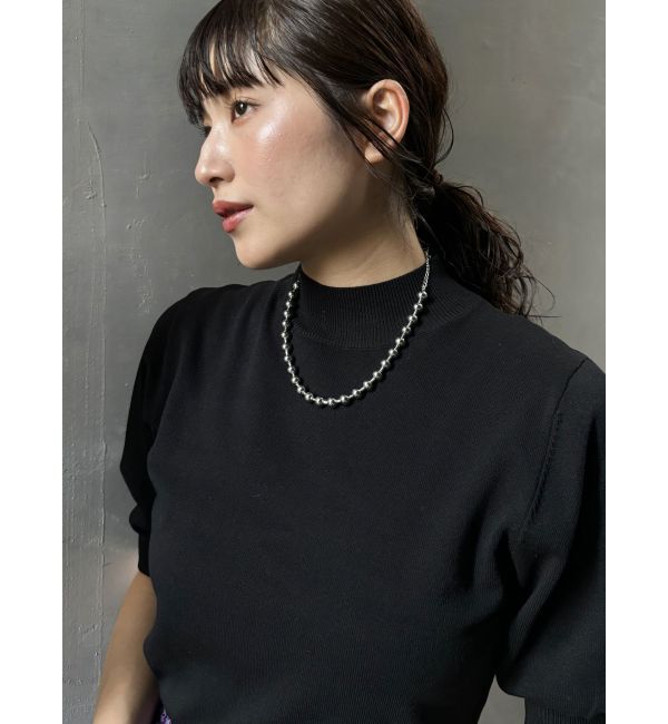 MURUA「ボールチェーンMIXネックレス」|ネックレス|