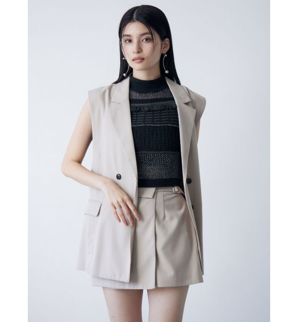 MURUA「クロシェフリンジニット」|ニット・セーター|