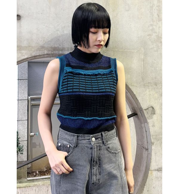 MURUA「クロシェフリンジニット」|ニット・セーター|