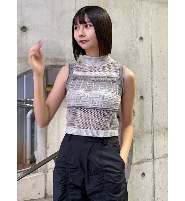 MURUA「クロシェフリンジニット」|ニット・セーター|