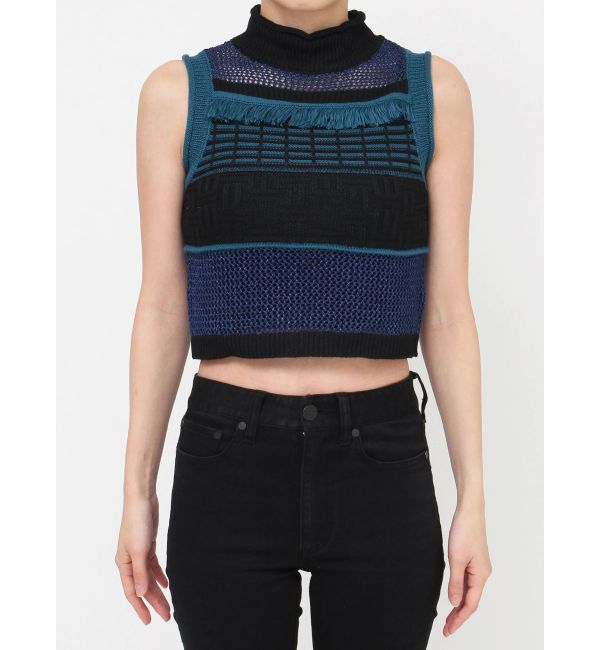 MURUA「クロシェフリンジニット」|ニット・セーター|