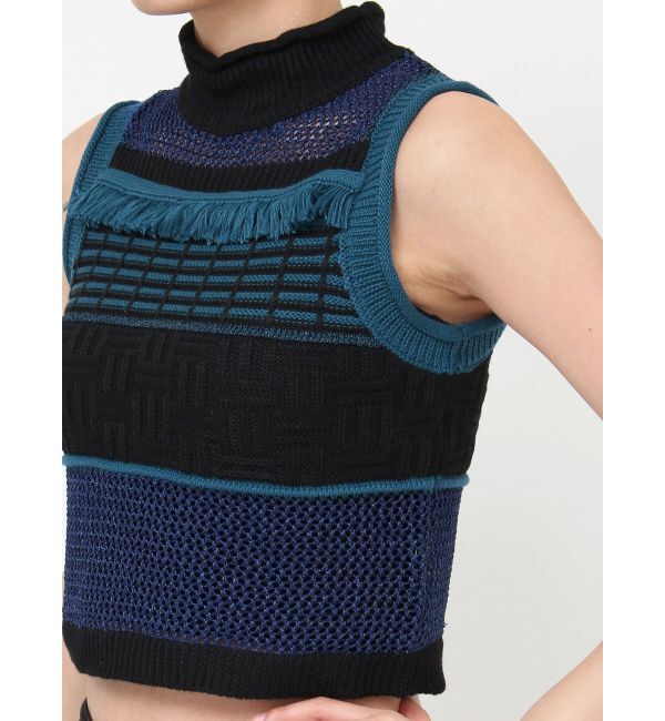 MURUA「クロシェフリンジニット」|ニット・セーター|