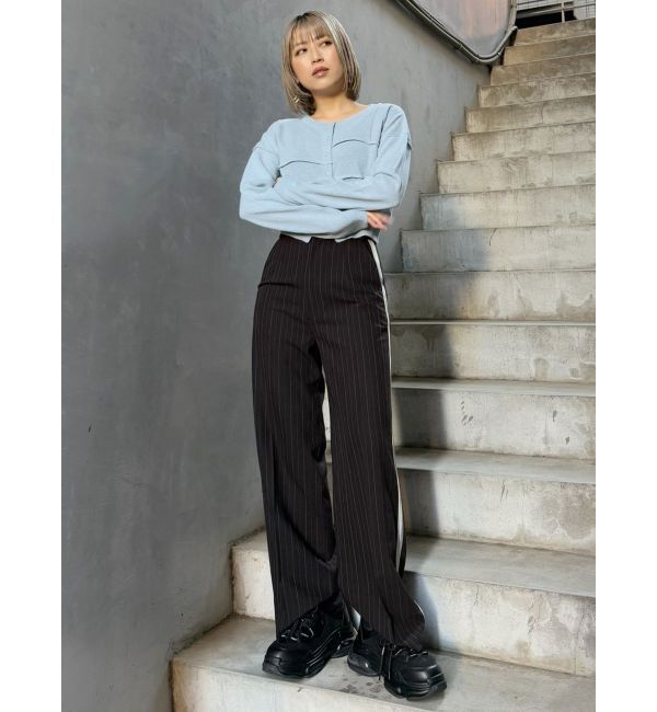 MURUA「スウィッチングカーデ」|カーディガン|