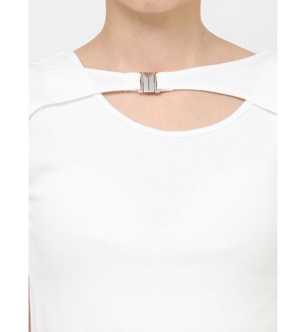 MURUA「フロントパーツレイヤードトップス」|Tシャツ・カットソー|