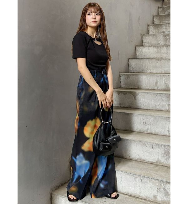 MURUA「フロントパーツレイヤードトップス」|Tシャツ・カットソー|