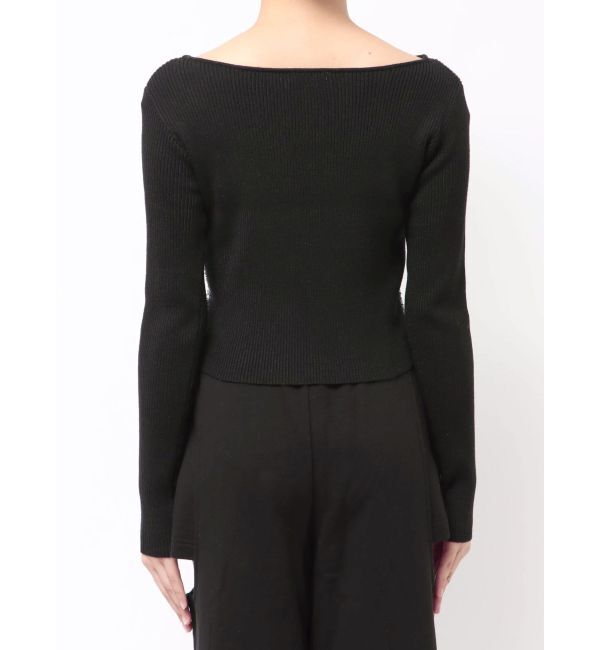 MURUA「ボレロライクストリングツイードニット」|ニット・セーター|