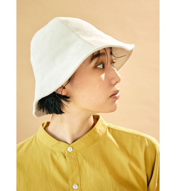 Ungrid「カラーコーデュロイバケットハット」|ハット|