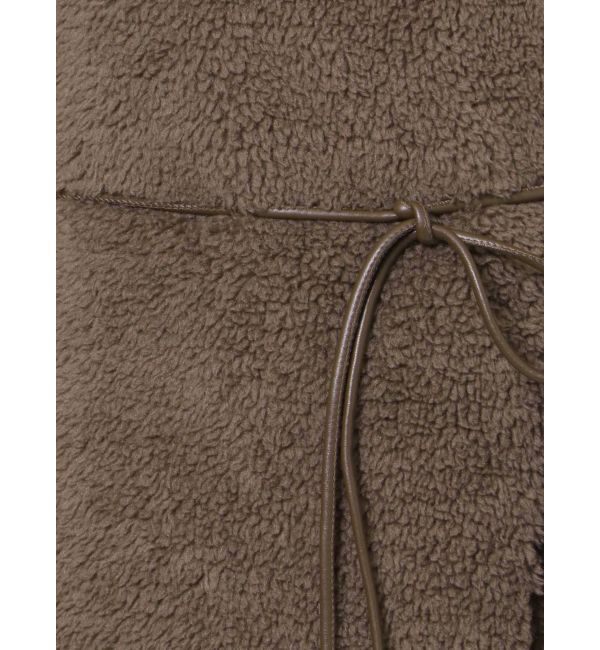 Ungrid「ボアノースリポンチョ」|ポンチョ・ケープ|